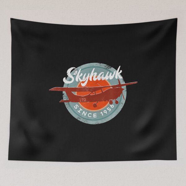 Item preview, C172 Skyhawk Vintage Retro Airplane Flying Pilot Gift designed and sold by JaySantos2022.