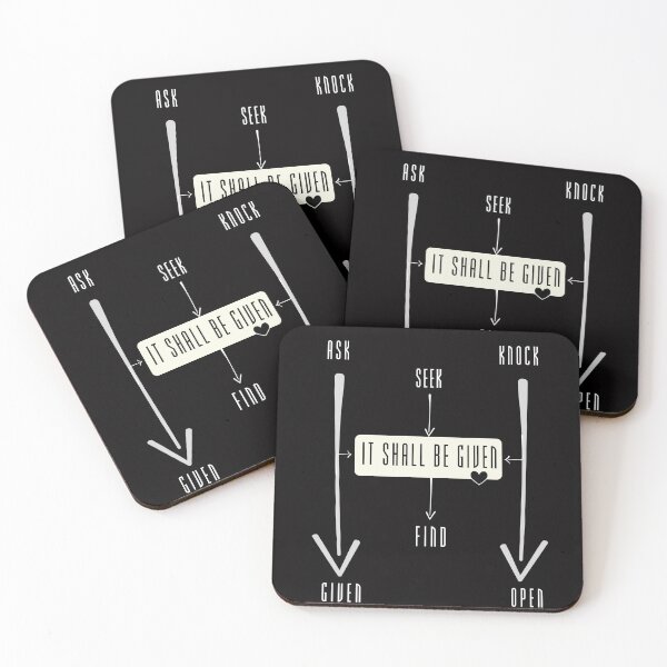 Item preview, ASK, SEEK AND KNOCK  designed and sold by GODLOVES by Isaiah .