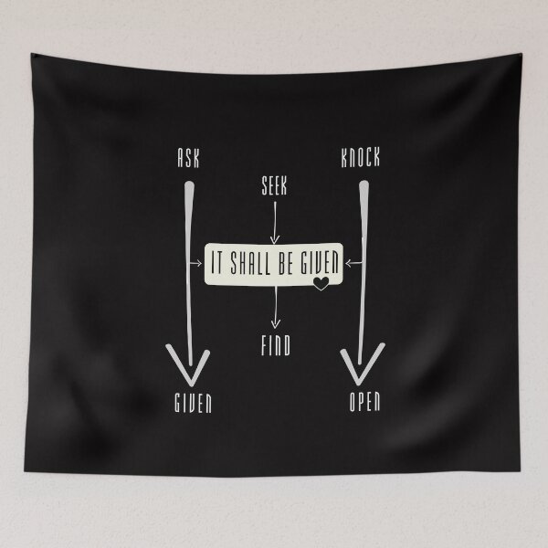 Item preview, ASK, SEEK AND KNOCK  designed and sold by GODLOVES by Isaiah .