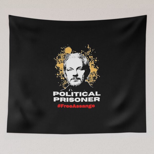 Item preview, Julian assange retro designed and sold by MoneciaSerna.
