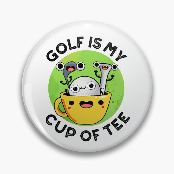 Item preview, Golf Is My Cup Of Tee Funny Golf Puns  designed and sold by punnybone.