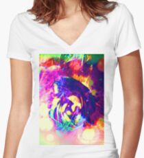 Lady Alchemy Women's Fitted V-Neck T-Shirt