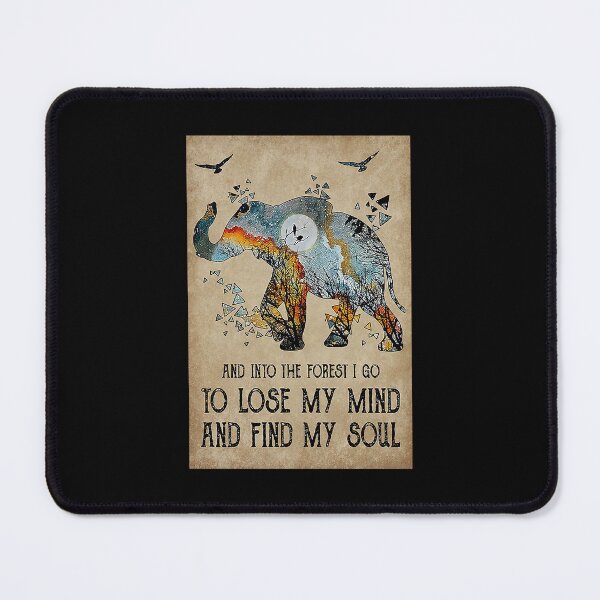 Item preview, Elephant And Into The Forest I Go To Find My Soul designed and sold by Alexanderhishop.