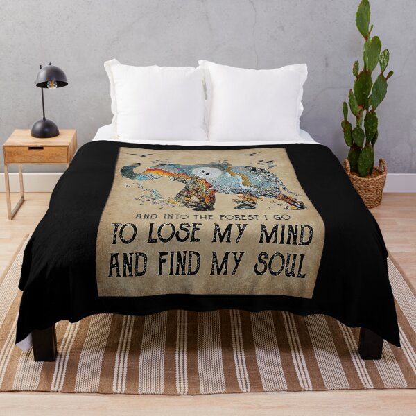 Item preview, Elephant And Into The Forest I Go To Find My Soul designed and sold by Alexanderhishop.