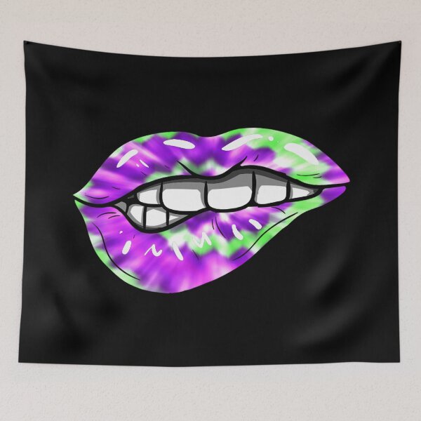 Item preview, Tie Dyed Lips designed and sold by FreakamaGeek.