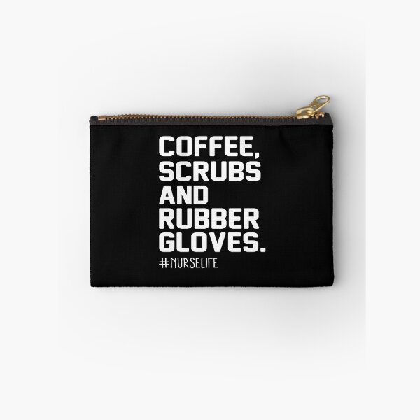 Item preview, coffee crubs and rubber gloves designed and sold by KirstixCo.