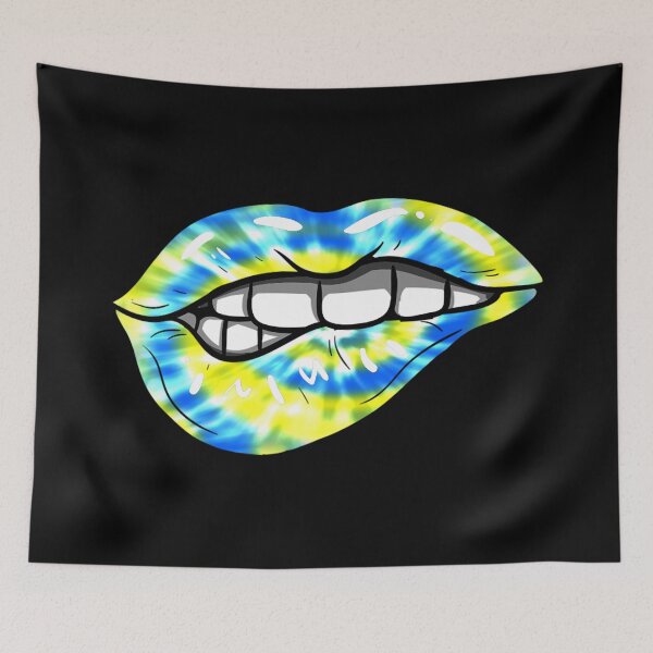 Item preview, Tie Dyed Lips designed and sold by FreakamaGeek.
