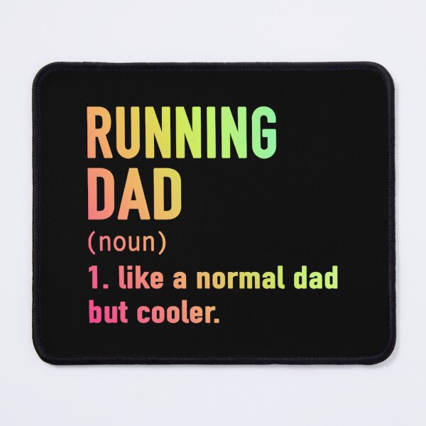Item preview, Mens Running Dad Like A Normal Dad But Cooler Running Father Running Hobby Lovers Running Q designed and sold by amberk1cira.