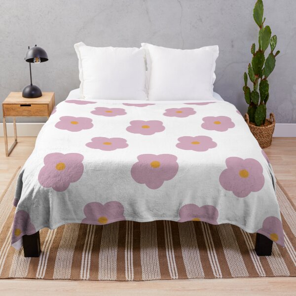 Item preview, Purple flower pattern designed and sold by lucymorganart.