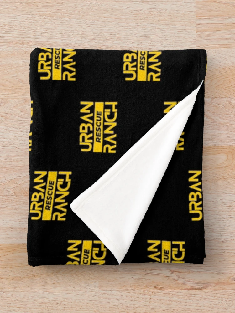 Thumbnail 3 of 6, Throw Blanket, Urban Rescue Ranch Farmers designed and sold by RandomDel.