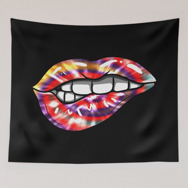 Item preview, Tie Dyed Lips designed and sold by FreakamaGeek.