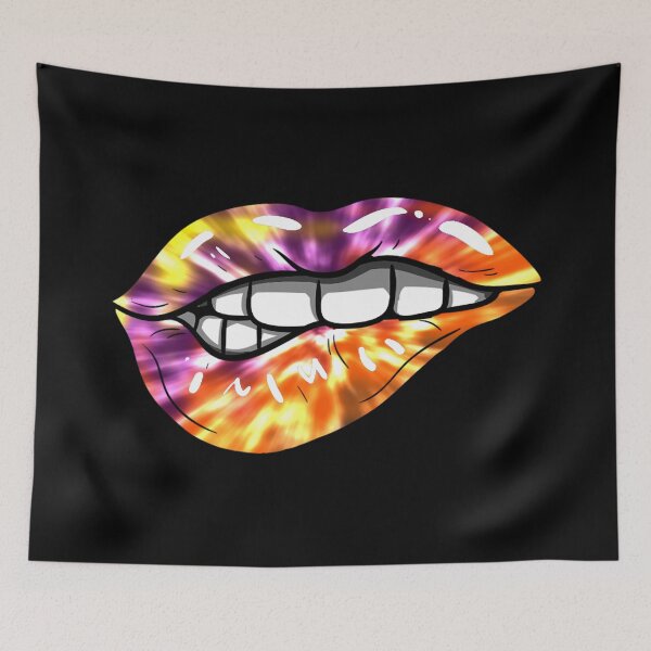 Item preview, Tie Dyed Lips designed and sold by FreakamaGeek.