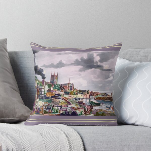 Item preview, A View of Worcester 1778 designed and sold by Malcolm Walker.