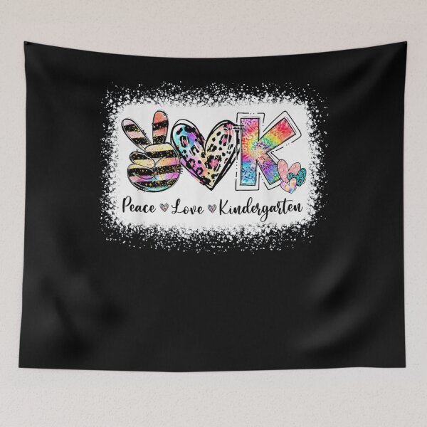 Item preview, Grade Teacher Peace Love Kindergarten designed and sold by Edith Davis.