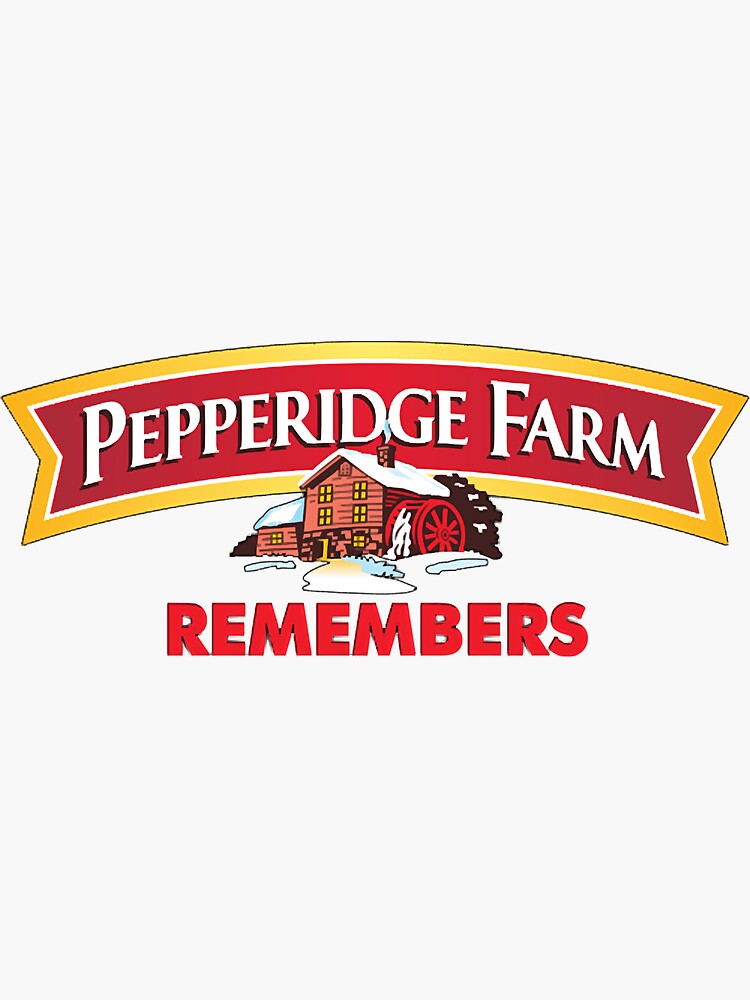 "Pepperidge Farm Remembers TShirt" Sticker for Sale by Lionkid723