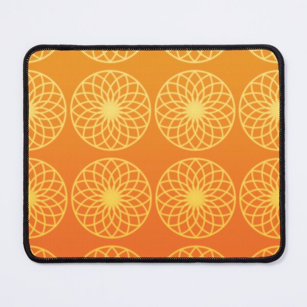 Item preview, Yellow mandalas pattern designed and sold by MinEkkoArt.
