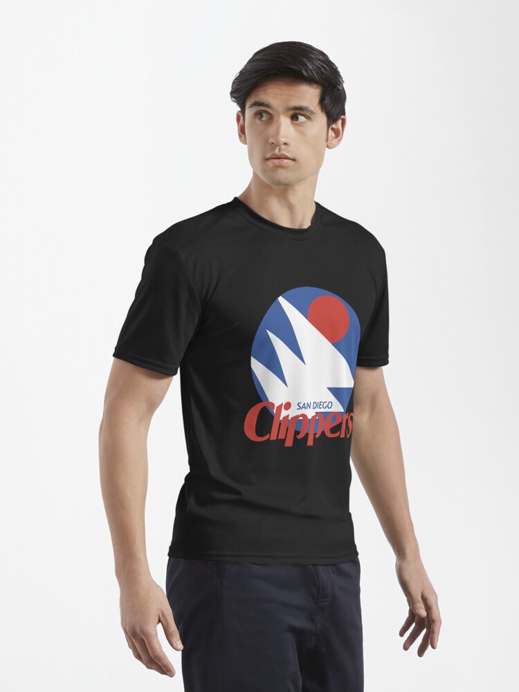 sPOD San Diego Clippers Black Unisex T-Shirt 2XL