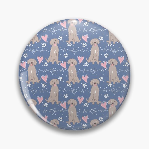 Item preview, LOVE Grey White Weimaraner designed and sold by Lulupainting.