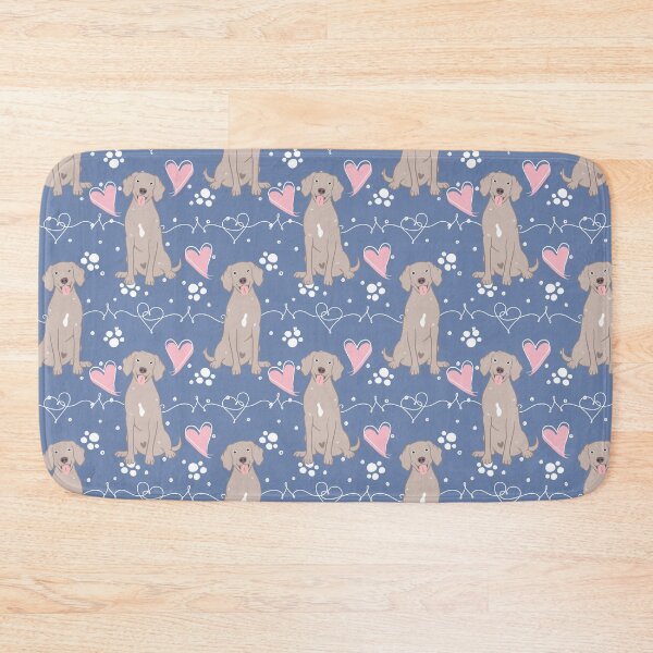 Item preview, LOVE Grey White Weimaraner designed and sold by Lulupainting.