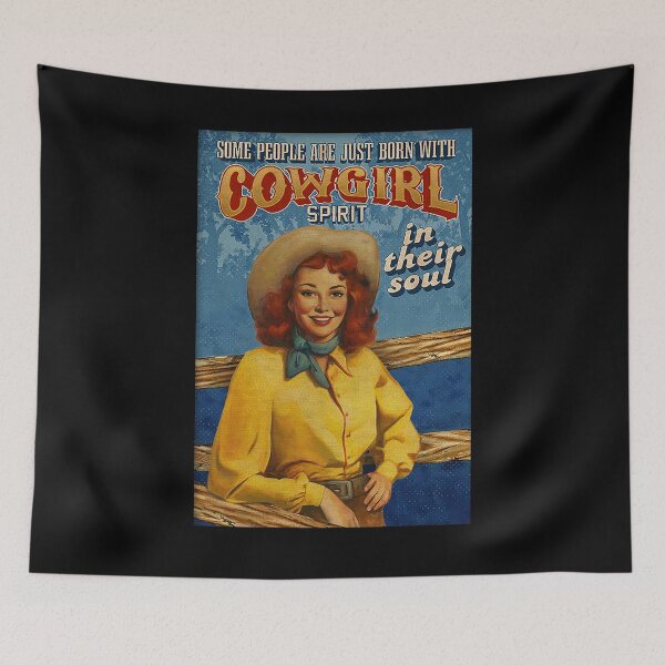 Item preview, Some people are just born with cowgirl spirit in their soul  designed and sold by cevyl49.