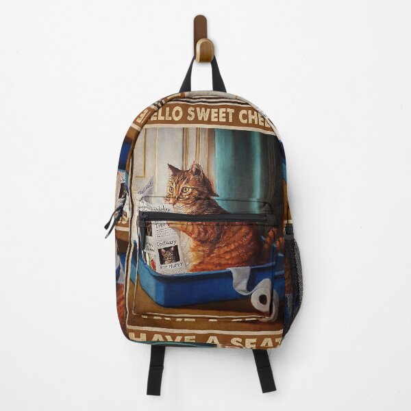 Item preview, Hello sweet cheeks have a seat cats lover designed and sold by reenea84.