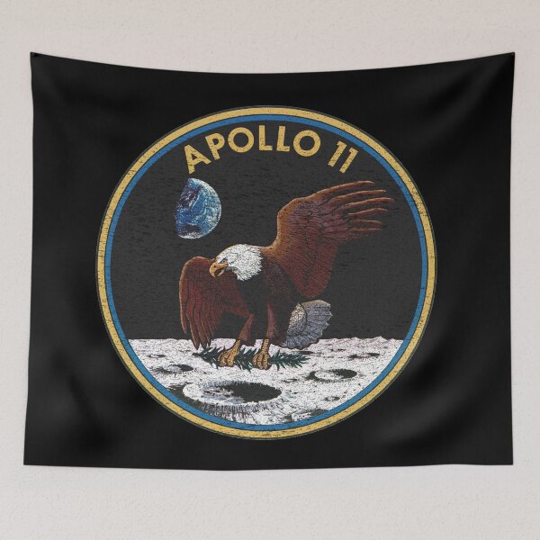 Item preview, Apollo 11 Mission Logo Vintage designed and sold by jackiehere.