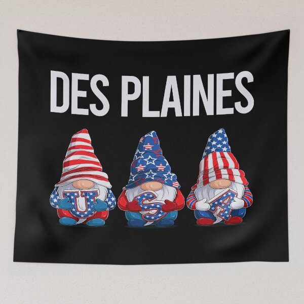 Item preview, Happy USA Gnomes Des Plaines designed and sold by xaviajames9.
