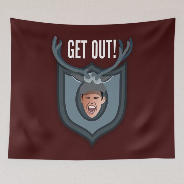 Item preview, Get OUT!!! Top text (The Lodge, Goes Wrong)   designed and sold by FBApparern.