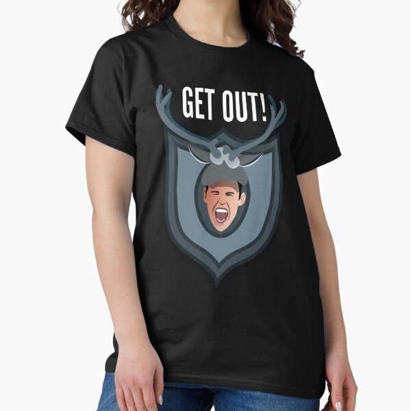 Item preview, Raus hier!!! Oberer Text (The Lodge, Goes Wrong) designed and sold by FBApparern.