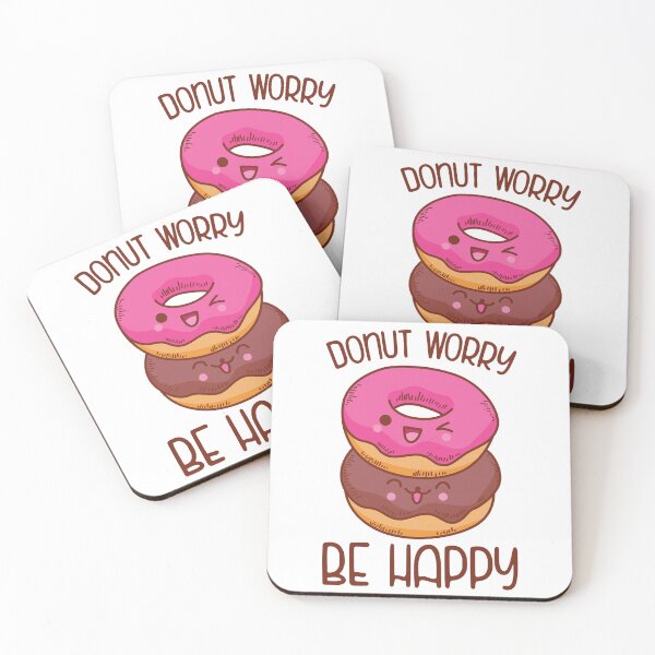Item preview, Donut Worry Be Happy  designed and sold by MiniDaisyStored.