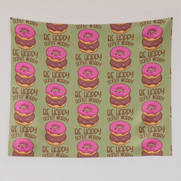 Item preview, Donut Worry Be Happy  designed and sold by MiniDaisyStored.