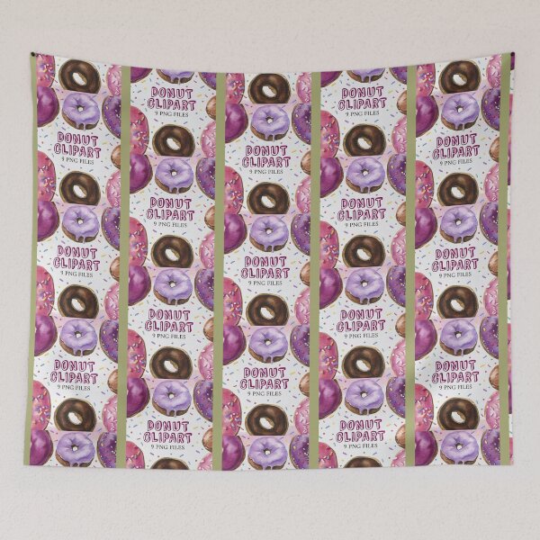 Item preview, donut party time  designed and sold by MiniDaisyStored.