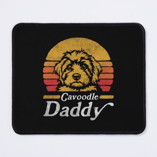 Item preview, Retro Vintage Cavoodle Daddy designed and sold by More Cute Dogs.