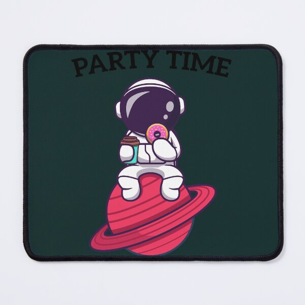 Item preview, Donut party time cute illustration design for donut lovers designed and sold by MiniDaisyStored.