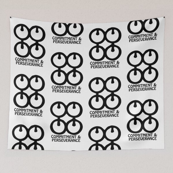 Item preview, T-Shirt Adinkra Symbol: Perseverance & Commitment designed and sold by Keith Richardson.