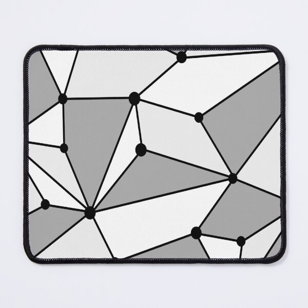 Item preview, Abstract geometric pattern - gray designed and sold by K.S ART.