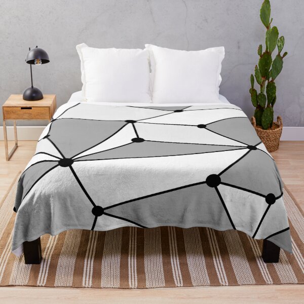 Item preview, Abstract geometric pattern - gray designed and sold by K.S ART.