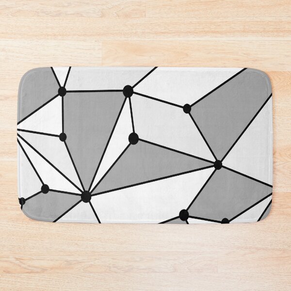 Item preview, Abstract geometric pattern - gray designed and sold by K.S ART.