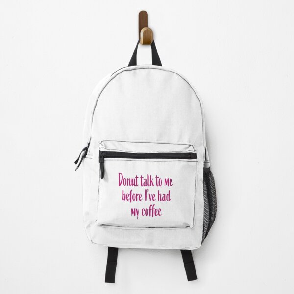 Item preview, Donut talk to me before I_ve had my coffee designed and sold by MiniDaisyStored.