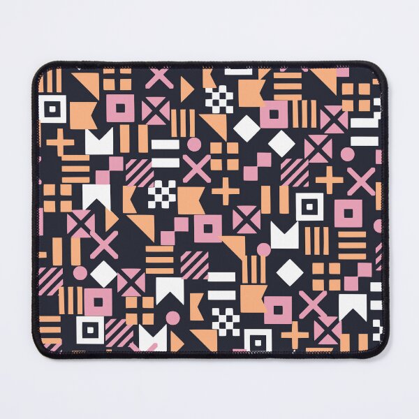 Item preview, Abstract Nautical Signal Flags in Pink, White and Orange designed and sold by kapotka.
