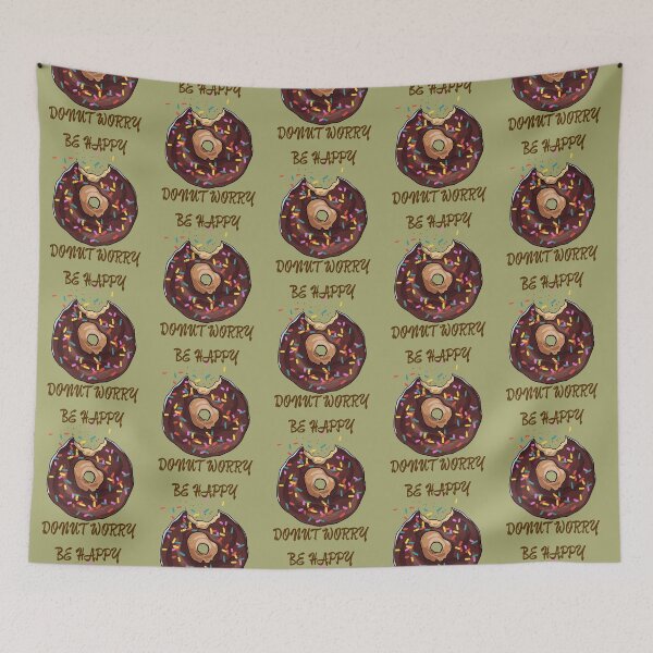 Item preview, Donut worry be happy BIRTHDAY GIFT designed and sold by MiniDaisyStored.