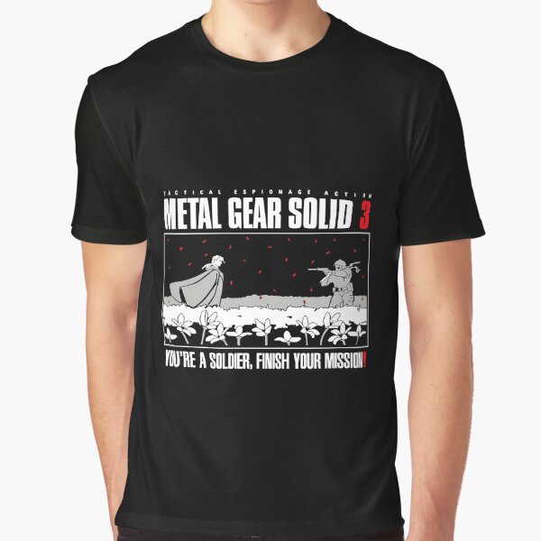 Vista previa del artículo con la obra «Inspirado en Metal Gear Solid», diseñado y vendido por AnjelaoStore.