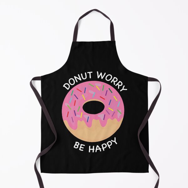 Item preview, Donut Worry Be Happy Fitted Scoop designed and sold by MiniDaisyStored.