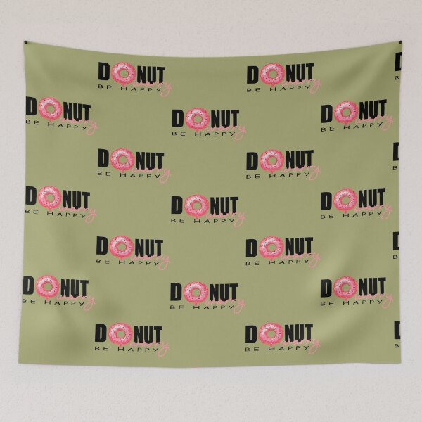 Item preview, DONUT WORRY BE HAPPY designed and sold by MiniDaisyStored.