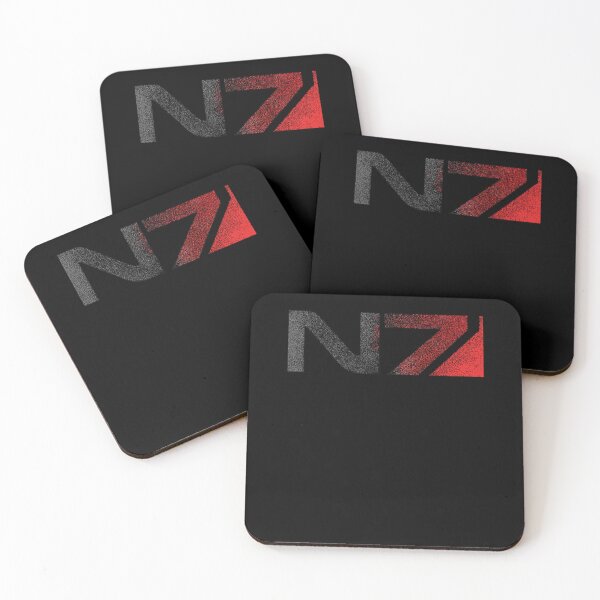 Item preview, MASS EFFECTS N7 DISTRESSED LOGO designed and sold by edensmr.