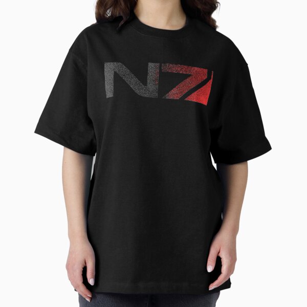 Vista previa del artículo con la obra «MASS EFFECTS N7 LOGOTIPO DESGASTADO», diseñado y vendido por edensmr.