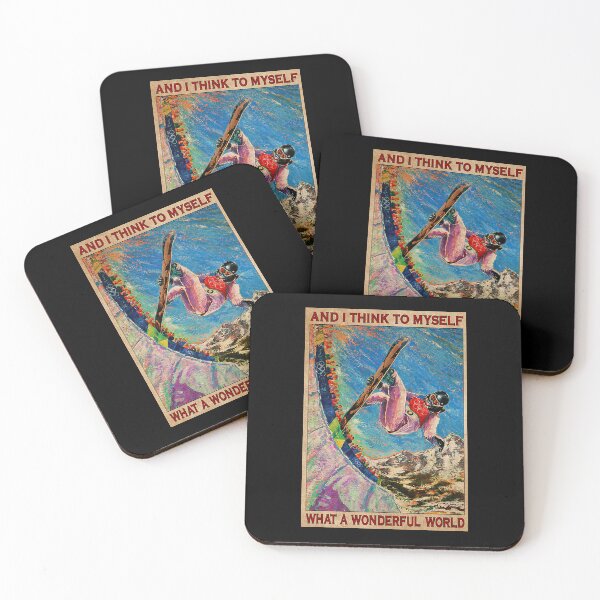 Item preview, And i think to myself what a wonderful world skiing designed and sold by cevyl49.