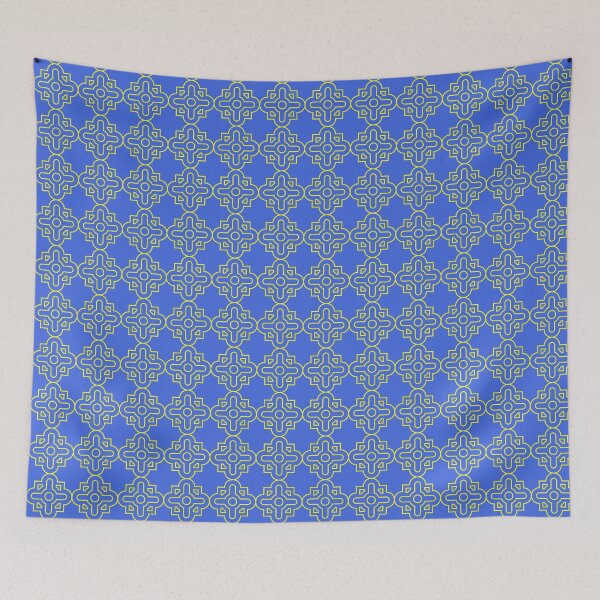 Item preview, Geometric Pattern: Zellij: Terrigal designed and sold by Red Wolf.