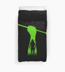Green hero Duvet Cover