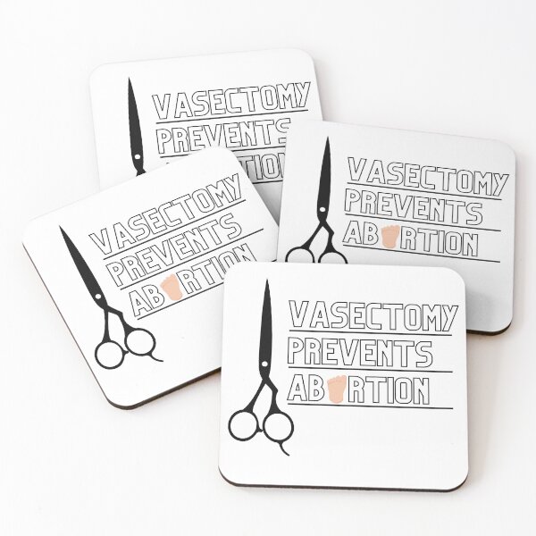 Item preview, VASECTOMY PREVENTS ABORTION  designed and sold by ChiraForUs.